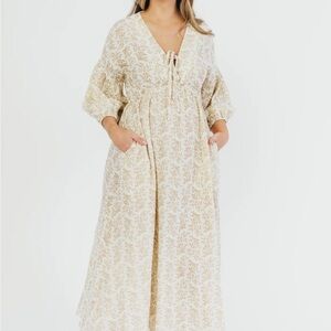 Hunter Cotton Gauze Midi Dress